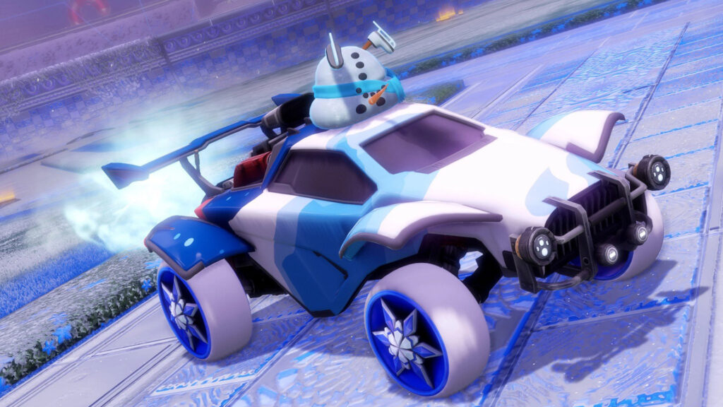 Frosty Fest 2023 : des défis givrés et des cadeaux scintillants sur Rocket League