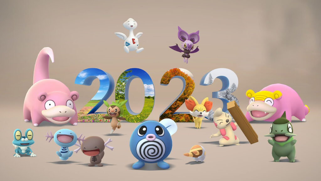 Les Pokémon vedettes des Journées Communauté de 2022 et 2023 reviennent en rattrapage pour le Community Day de Décembre dans Pokémon GO