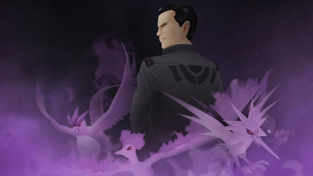 Battre Giovanni dans Pokémon GO, obtenir un légendaire obscur