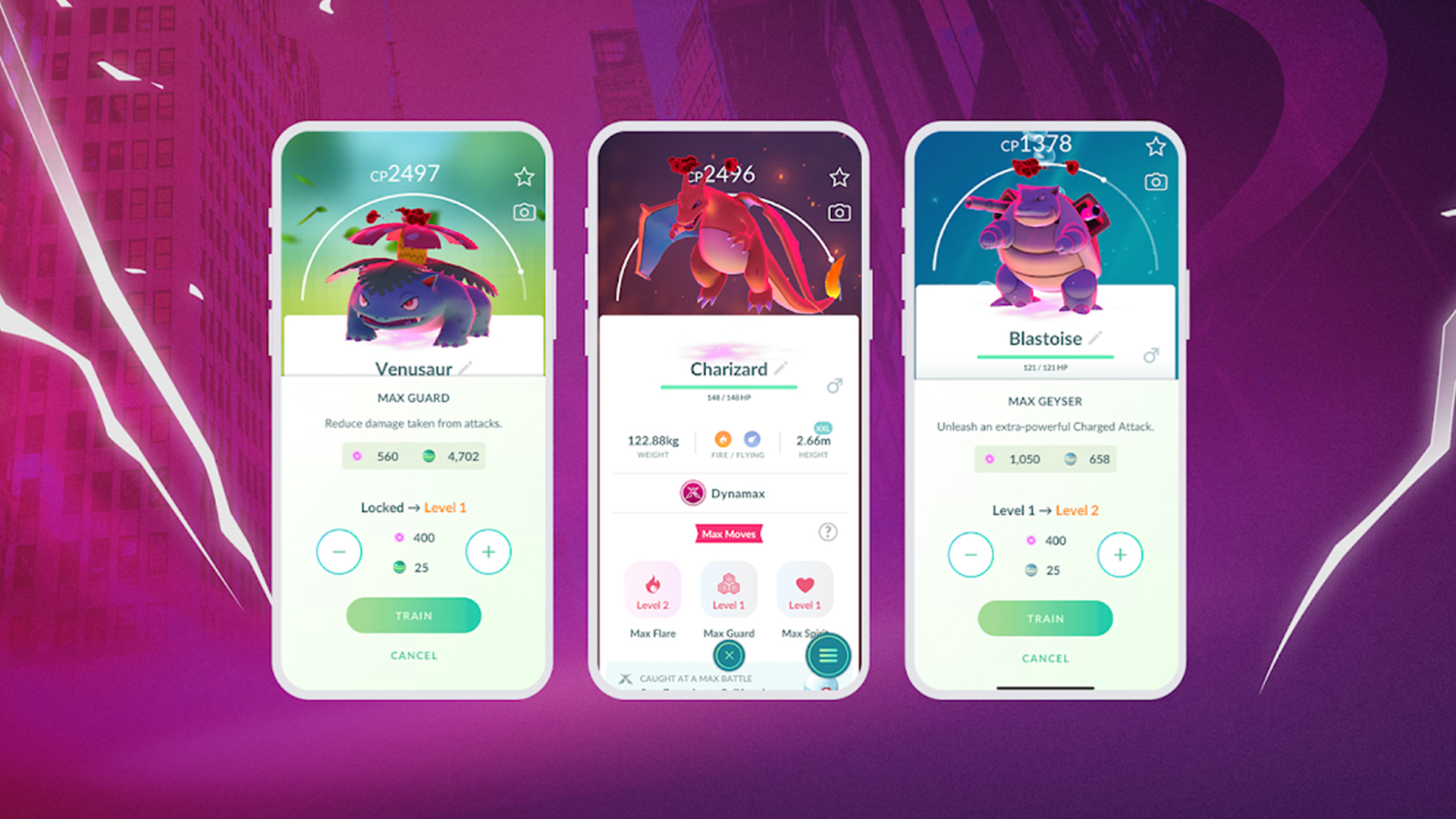 Guide du Dynamax, des Combats Max, des Lieux de Puissance et des Particules Max dans Pokémon GO