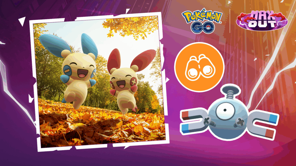 Les Pokémon Électrik comme Posipi, Négapi et Magnéti à l'honneur pendant l'événement Étude magnétique dans Pokémon GO !