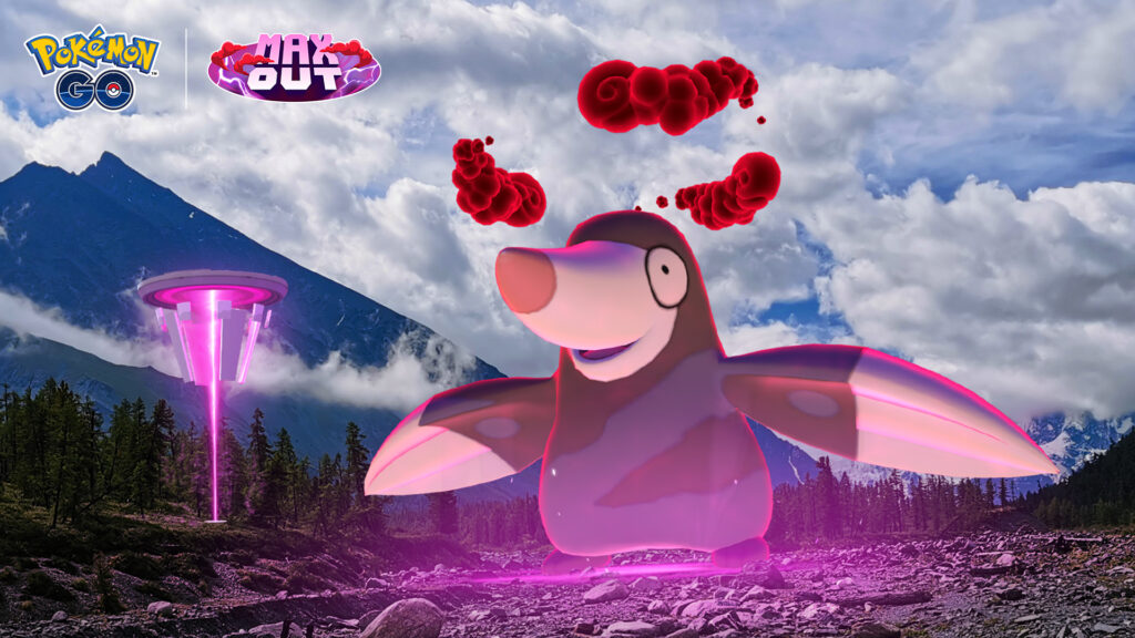 Rototaupe Dynamax apparaît dans Pokémon GO pendant l'événement Tourbillon souterrain