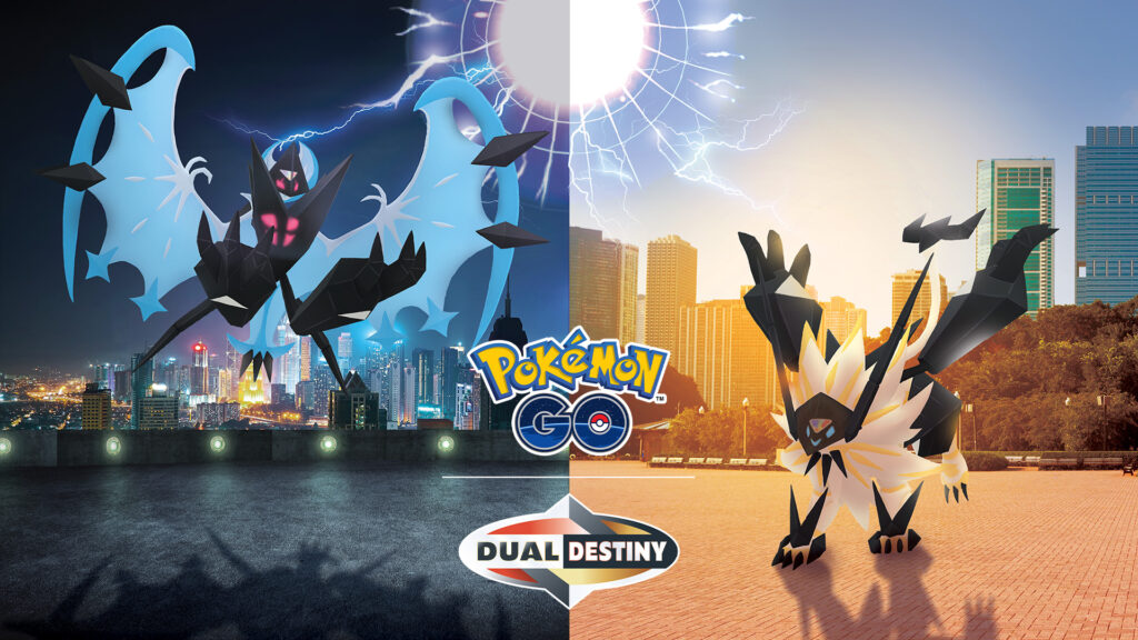 Journée de Raids Necrozma Fusion - Necrozma Crinière du Couchant et Necrozma Ailes de l’Aurore reviennent dans Pokémon GO !