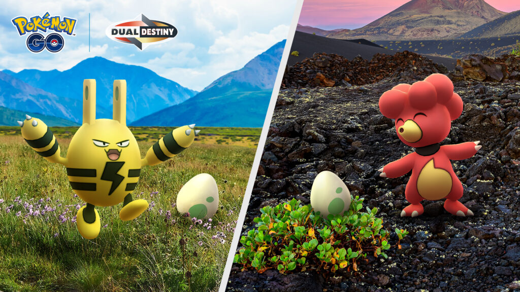 Élekid et Magby à l'honneur de la Journée Éclosion Braises chargées dans Pokémon GO !