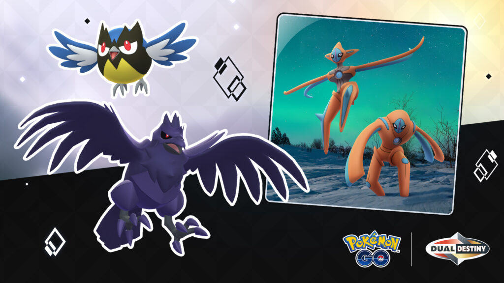 Rencontrez Minisange et Corvaillus dans Pokémon GO pendant l'événement Volonté de fer !