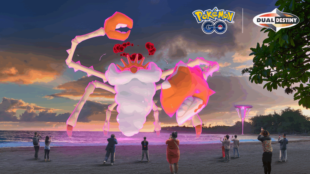Krabboss Gigamax disponible dans Pokémon GO dans une journée spéciale Combat Dynamax !