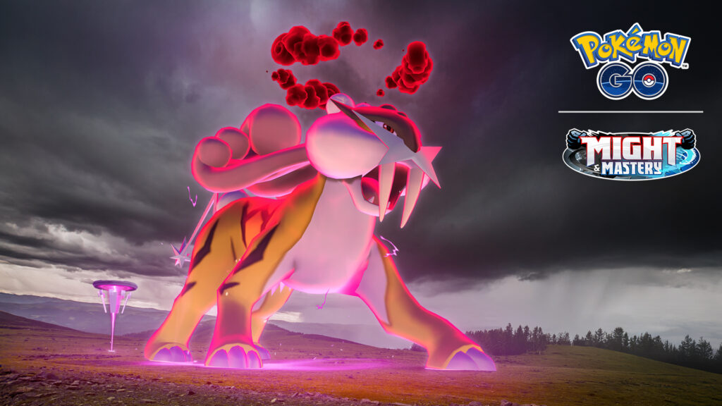 Week-end Combat Max : Raikou Dynamax apparaît dans Pokémon GO !