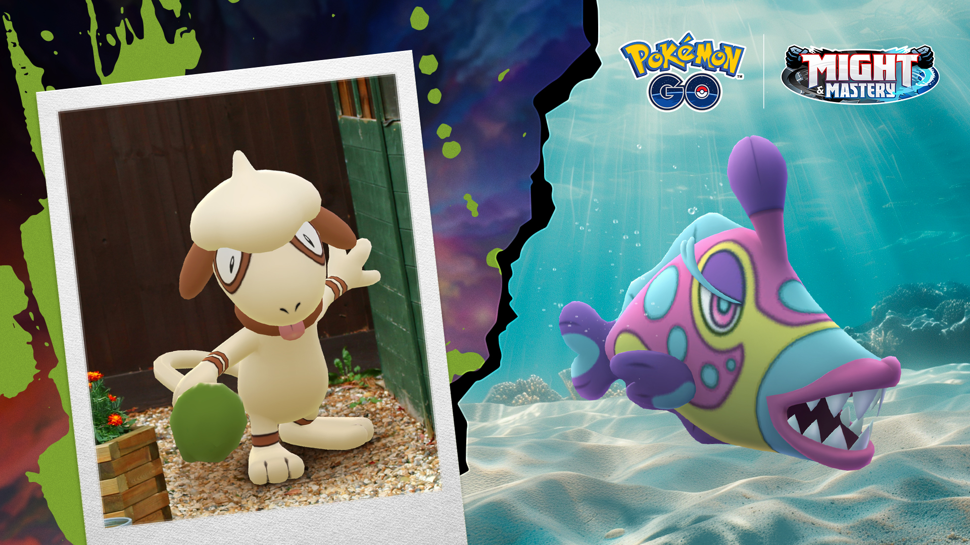 Denticrisse shiny et Queulorior shiny colorent l’événement Fête des couleurs dans Pokémon GO !
