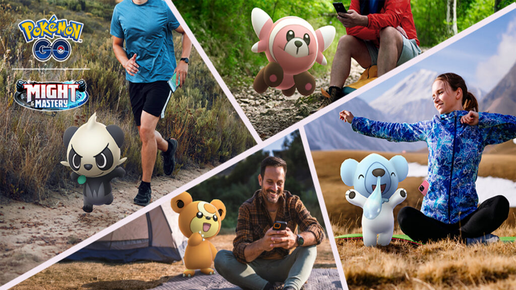 Journée Étude Un copain au poil avec Teddiursa, Polarhume, Pandespiègle et Nounourson dans Pokémon GO