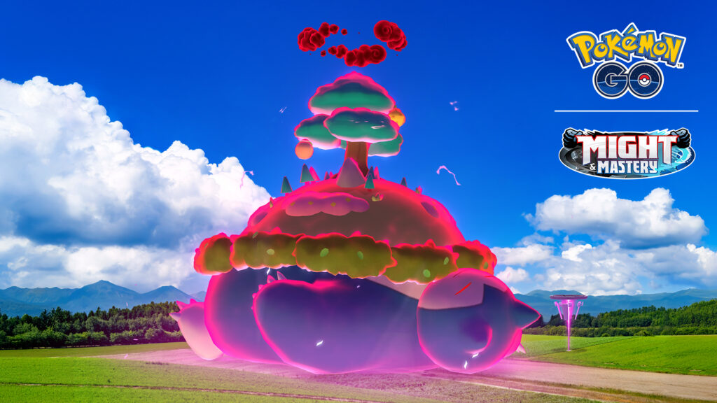 Ronflex Gigamax arrive dans Pokémon GO dans une journée spéciale Combat Dynamax ! Préparez vos Poké Flûtes !