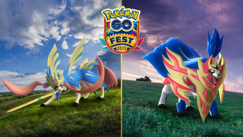 Les formes Suprèmes de Zacian et Zamazenta arrivent pour les Pokémon GO Fest sur Pokémon GO !