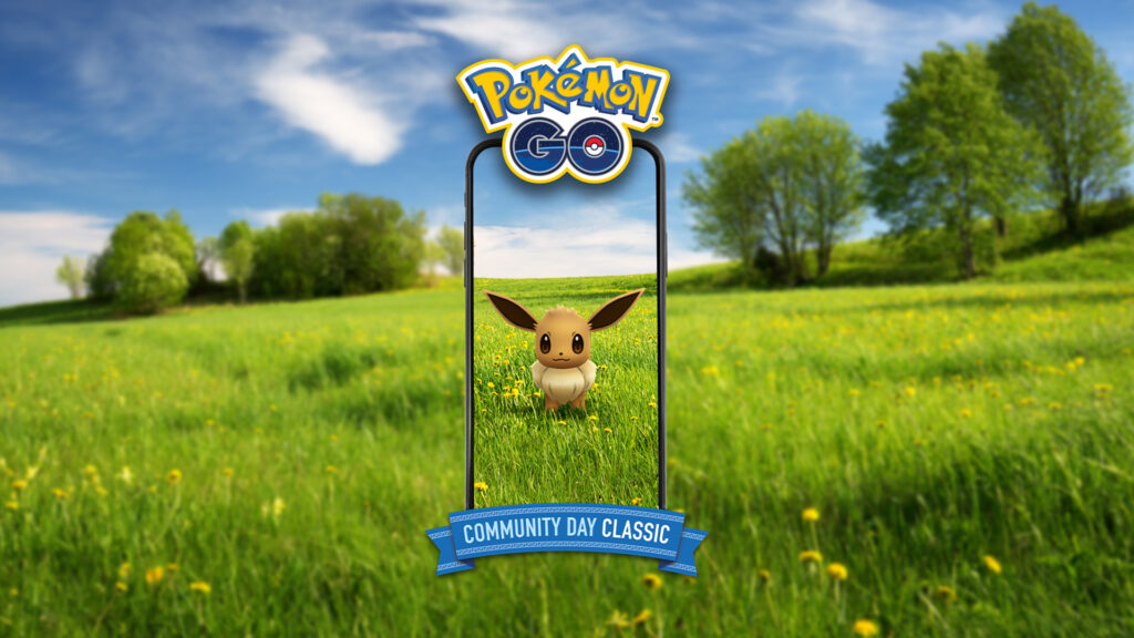 Évoli revient pour deux jours de Community Day Classique au mois d'août sur Pokémon GO !