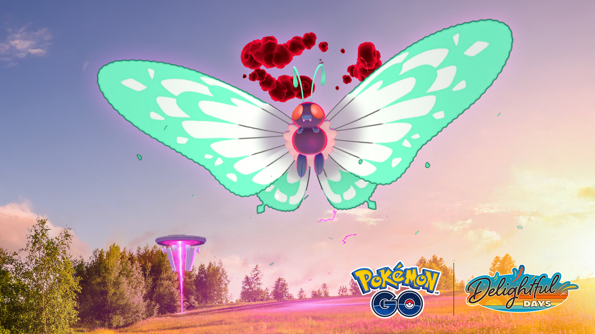 Papilusion Gigamax arrive dans Pokémon GO dans une journée spéciale Combat Dynamax !
