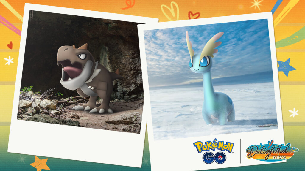 Journée Étude Fossiles avec Ptyranidur et Amagara dans Pokémon GO