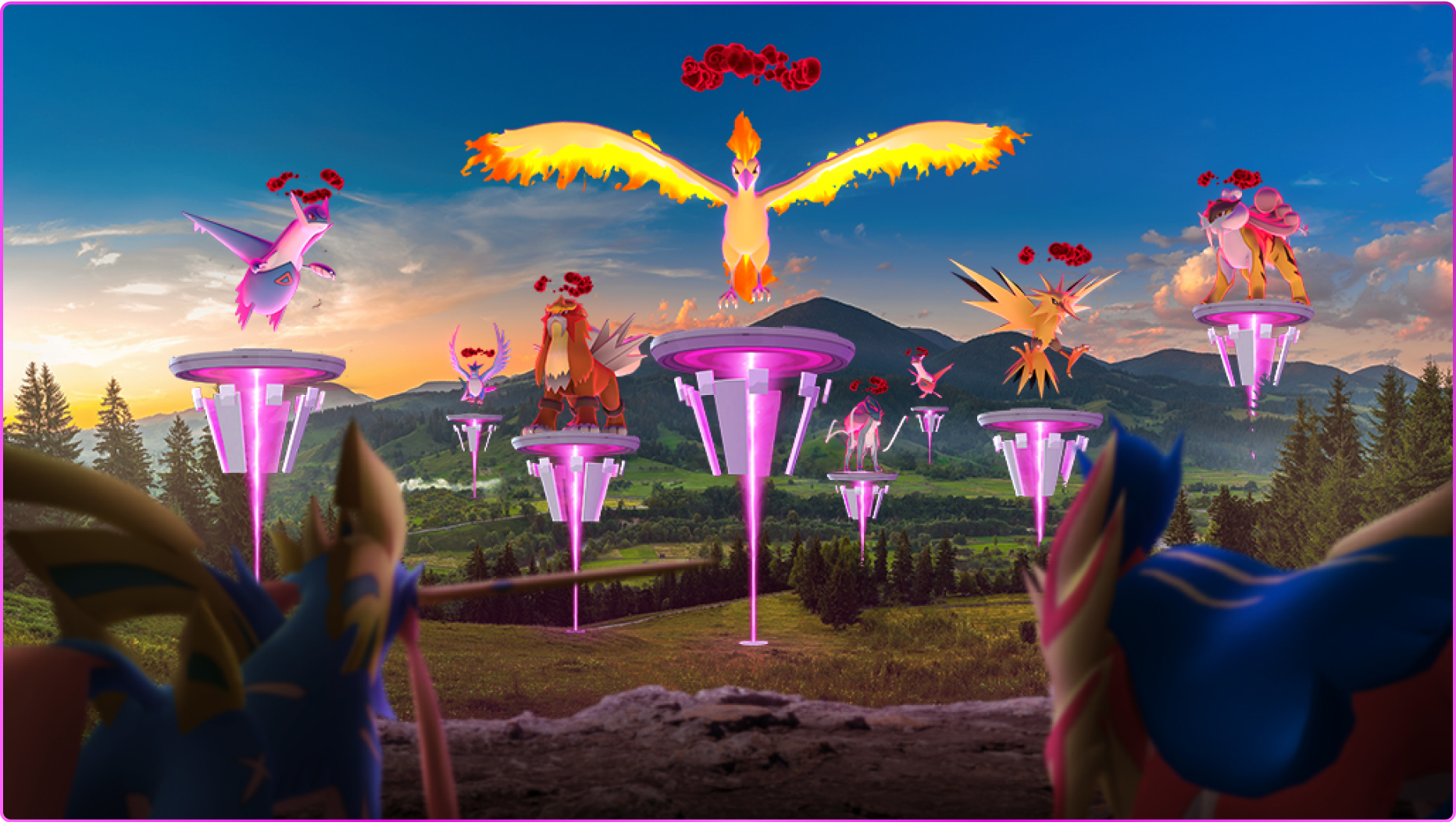 Retrouvez tous les Pokémon Dynamax de Pokémon GO pendant l'événement Sombres Cieux !