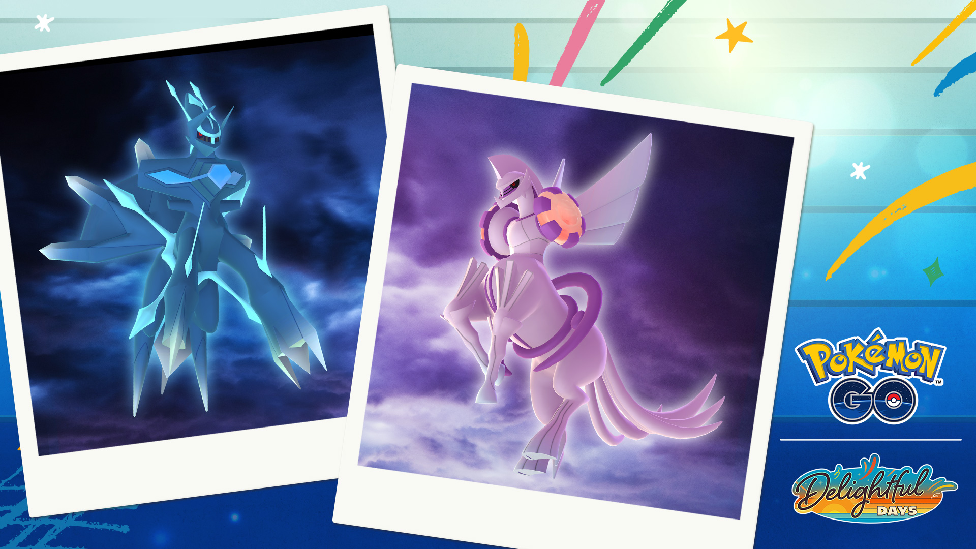 Palkia et Dialga formes Originelles reviennent dans une journée de raid d'Ultra Bonus sur Pokémon GO !