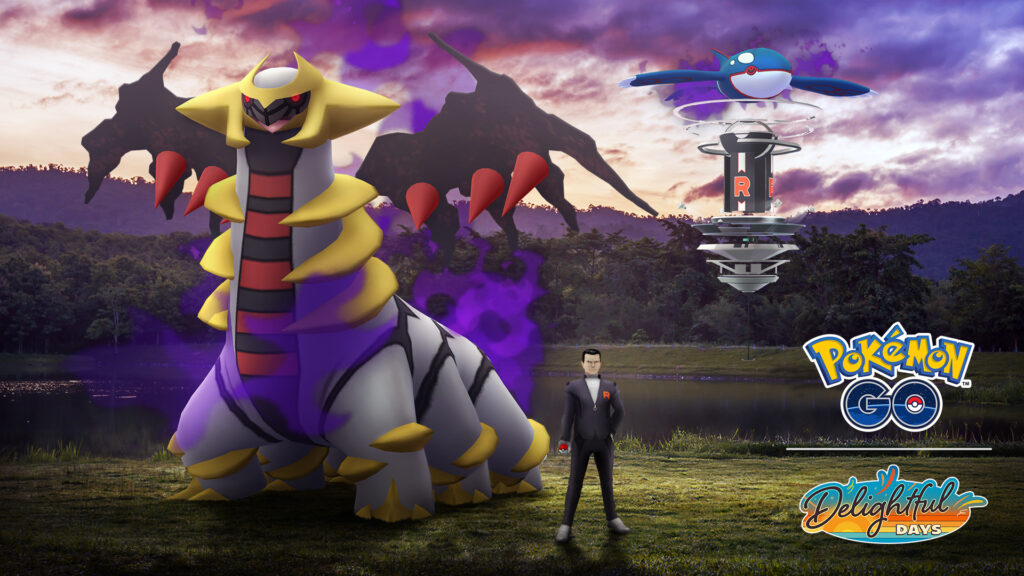Giratina obscur, Tritox shiny et de nouveaux Pokémon obscurs arrivent dans Pokémon GO pendant la nouvelle invasion Jours heureux : Offensive.