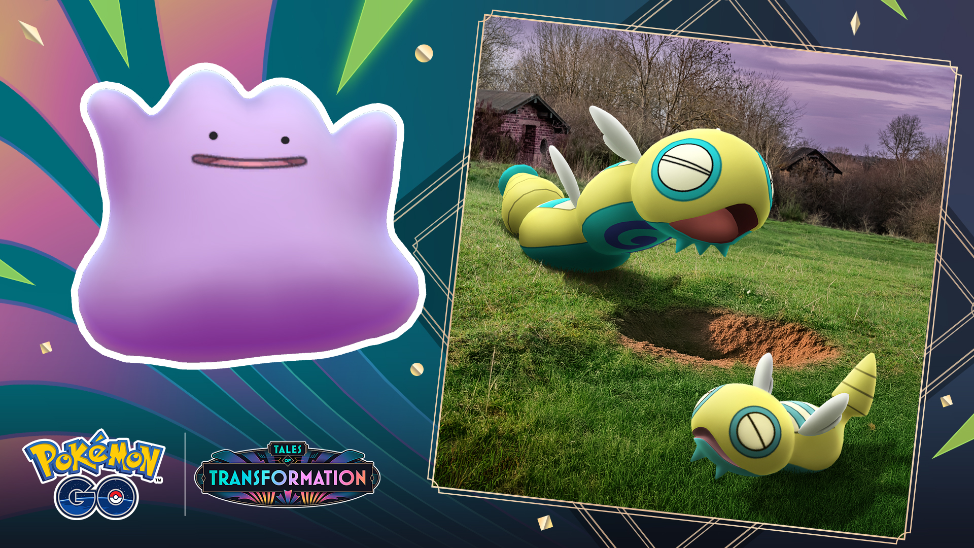 Deusolourdo apparaît pour la toute première fois dans Pokémon GO pendant l'événement Totalement Normal !