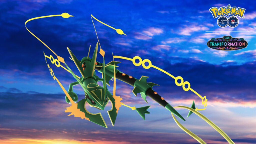 Méga-Rayquaza revient pour une nouvelle journée de raids dans Pokémon GO!