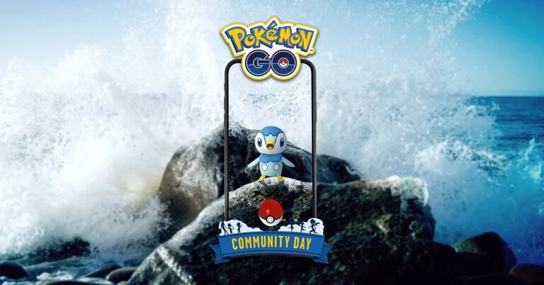 Tiplouf revient pour la journée Community Day Classique de janvier sur Pokémon GO !