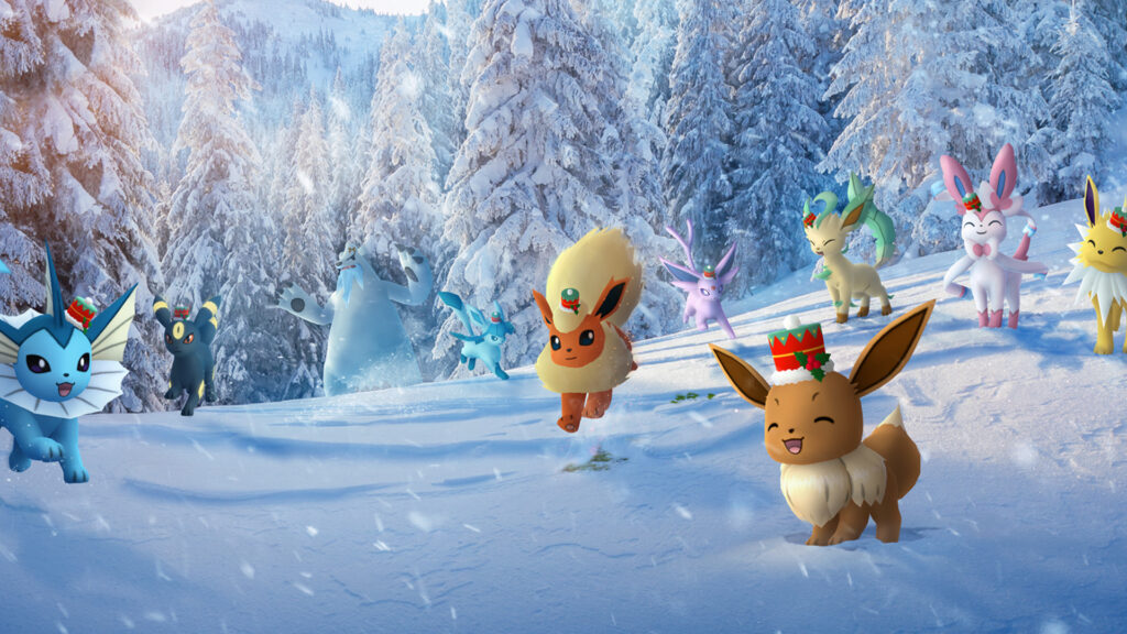 Des bonus spéciaux pour le Week-end hivernal 2025 sur Pokémon GO !
