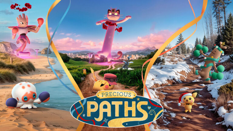 De nouveau Pokémon Max, des Pokémon de fêtes et une Master Ball arrivent dans Pokémon GO pour la saison Parcours précieux !