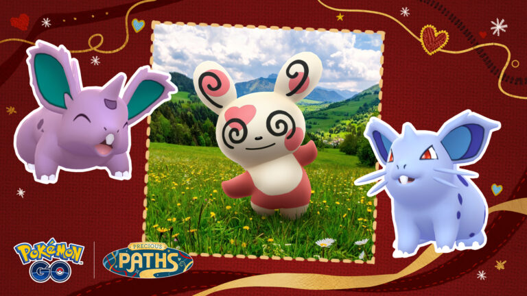 De l'amour dans l'air avec Spinda pour la Saint-Valentin 2026 dans Pokémon GO !