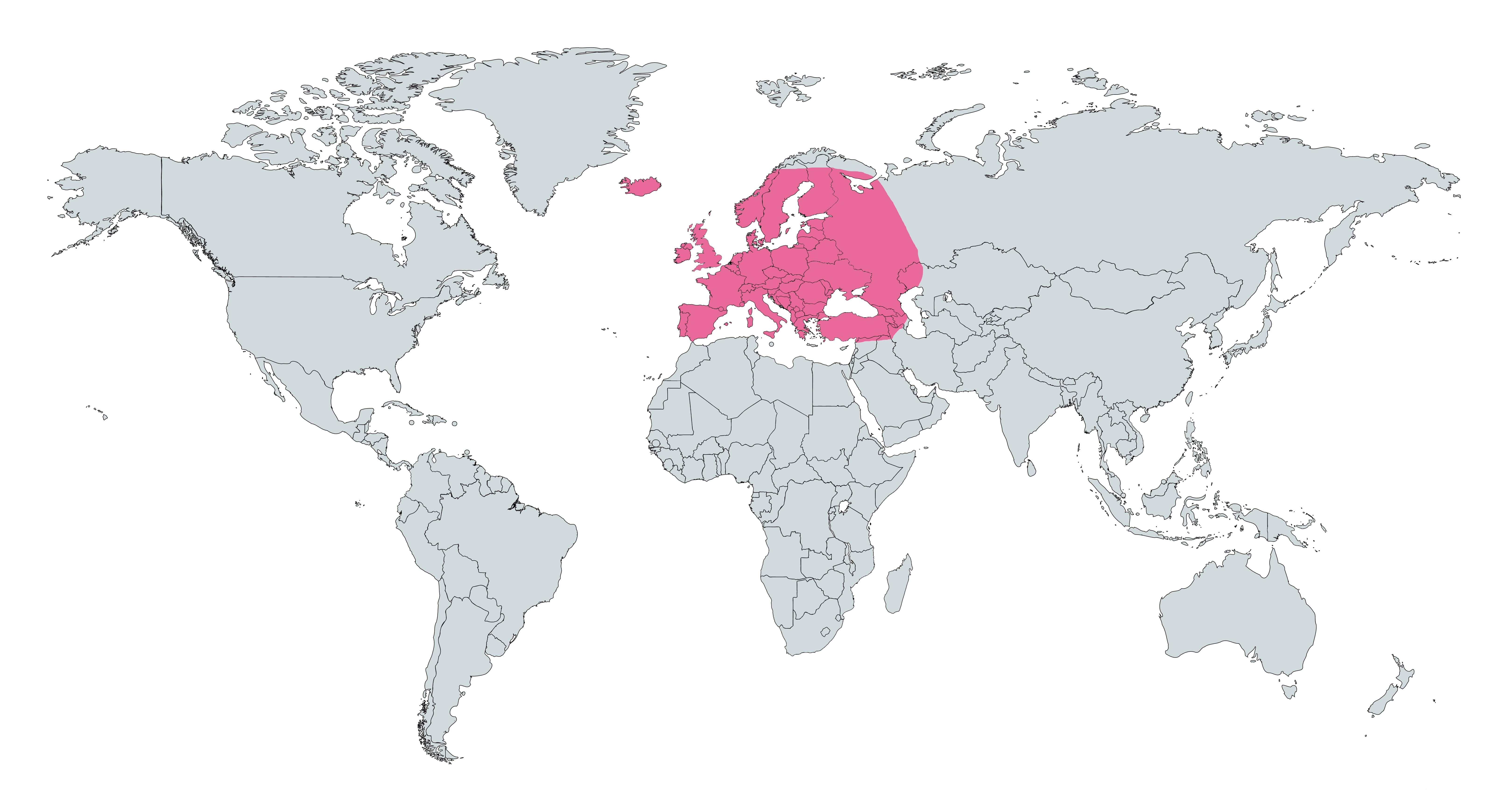 Carte de répartition de M.MimePokémon GO