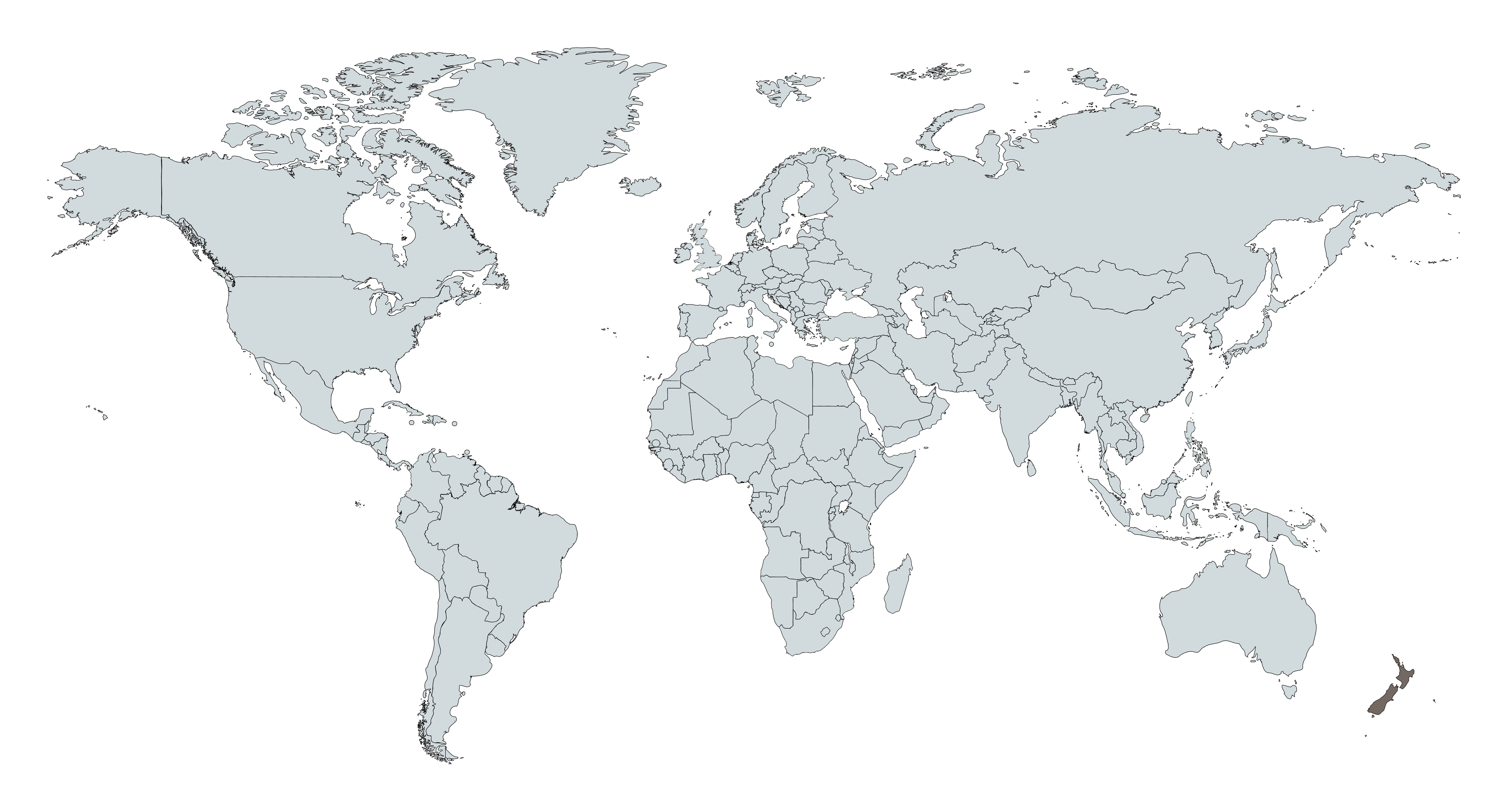 Carte de répartition de Relicanth Pokémon GO