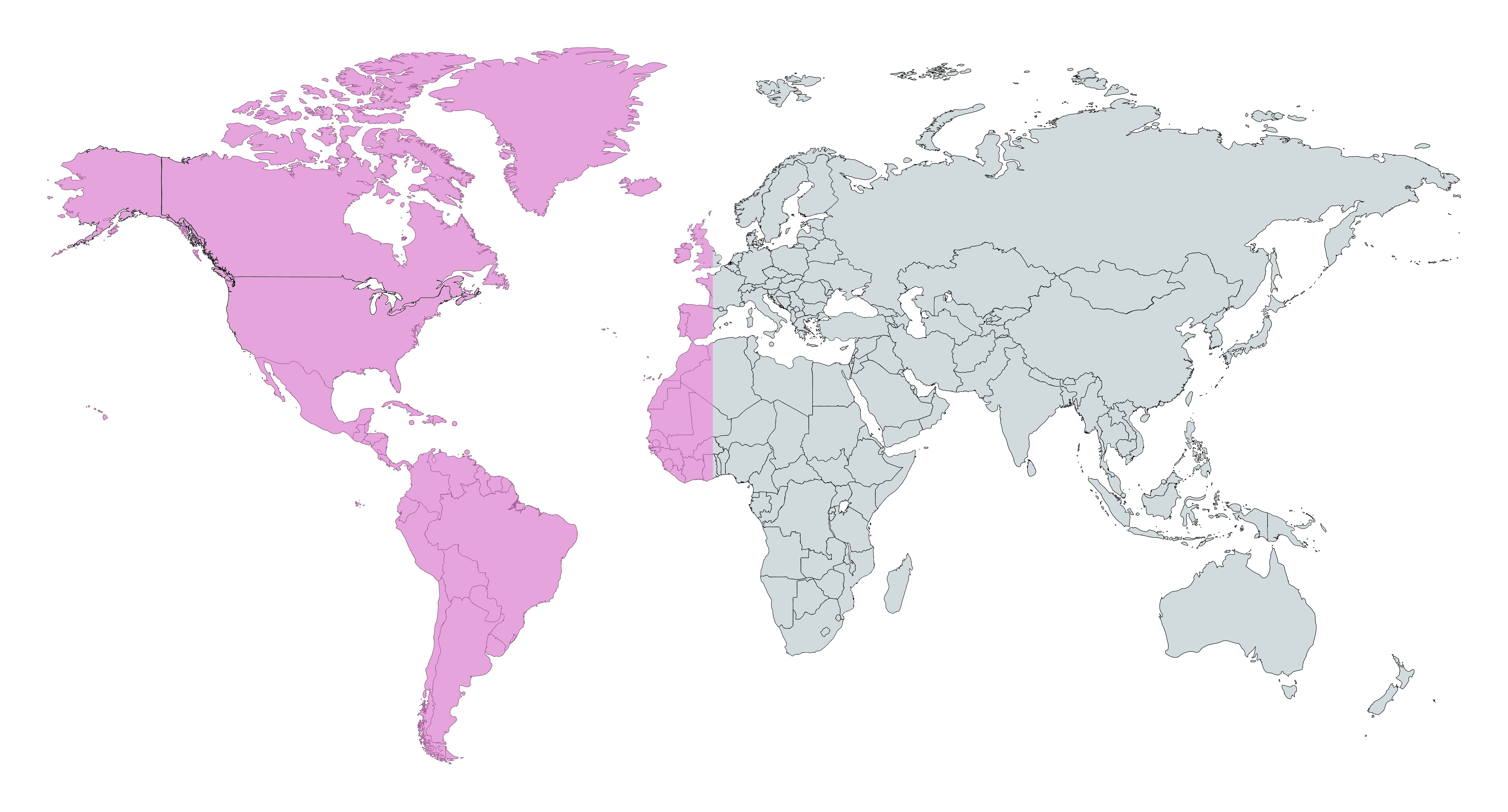 Carte de répartition de Sancoki Rose Pokémon GO