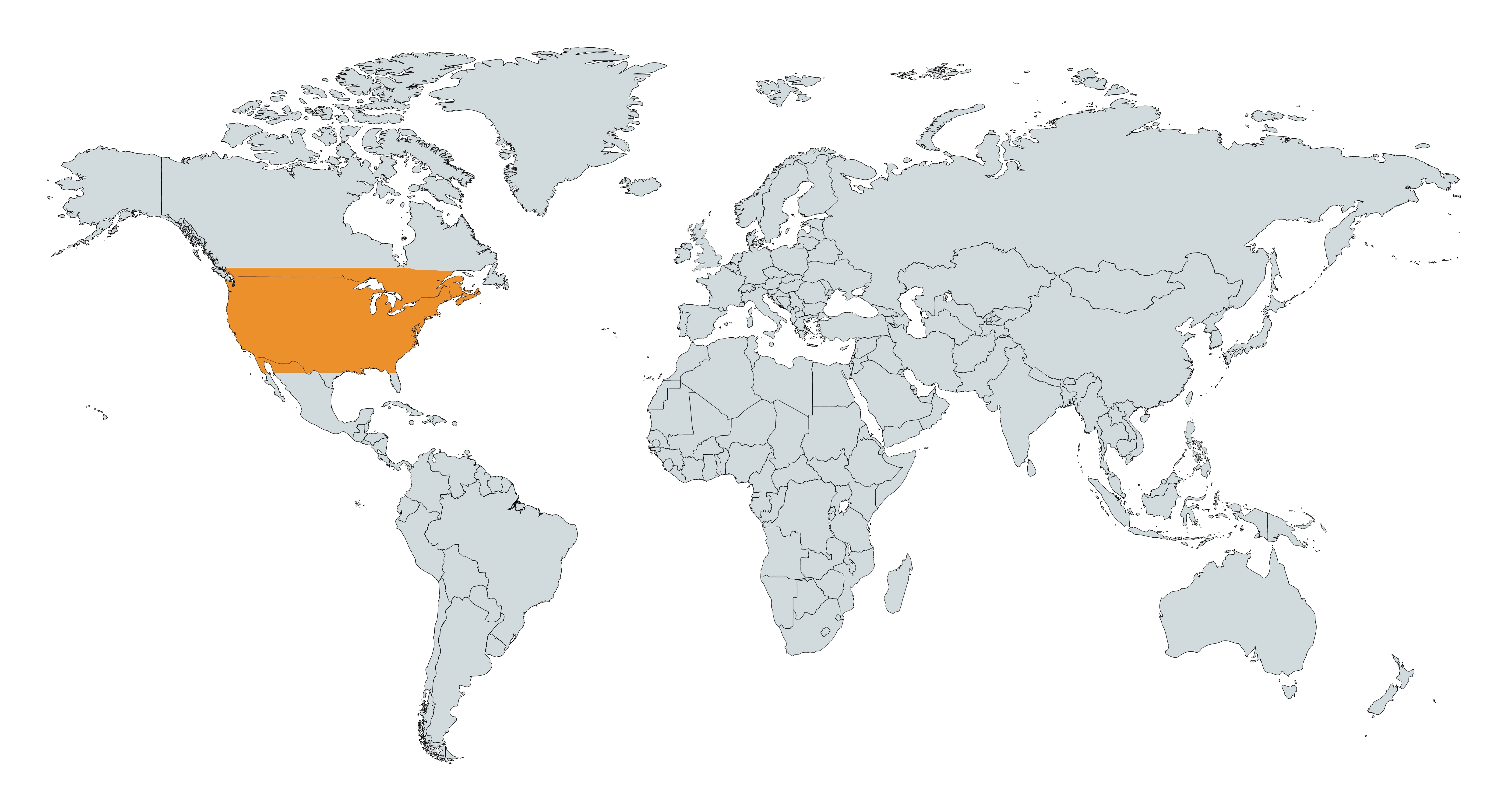 Carte de répartition de Tauros Pokémon GO